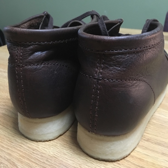(03668) CLARKS WALLABEE BOOT BROWN, MENS, SIZE 9.5 main image 6
